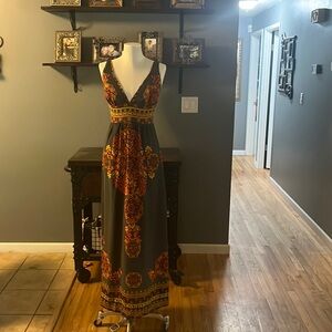Beautiful summer maxi dress size large